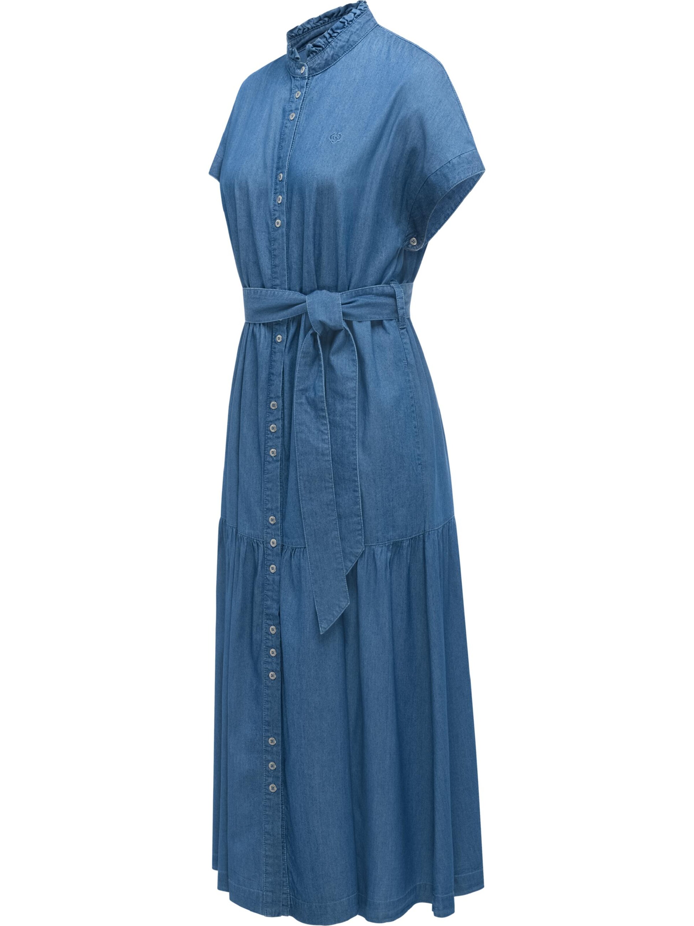 Robe-chemise 'Liora' Ragwear en bleu