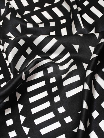 MayTree Schal 'Seidentuch Domino'‌‌‌‌‌‌‌‌‌‌ in Schwarz