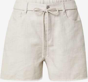 QS Normální Kalhoty – béžová: přední strana
