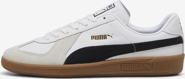 Baskets basses 'Army Trainer' PUMA en blanc : devant