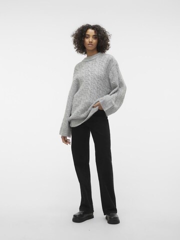 VERO MODA Sweater 'Cobalt' in Grey