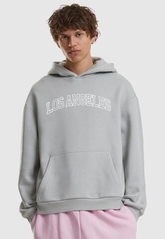 Felpa 'Los Angeles' di Mister Tee in grigio: frontale