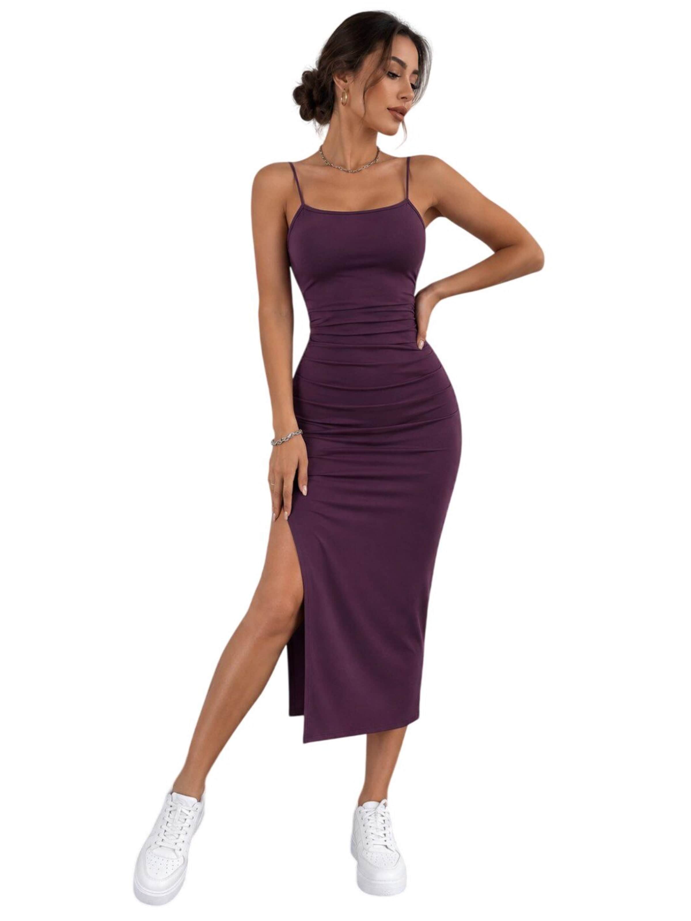 Ocoza Dress in Purple