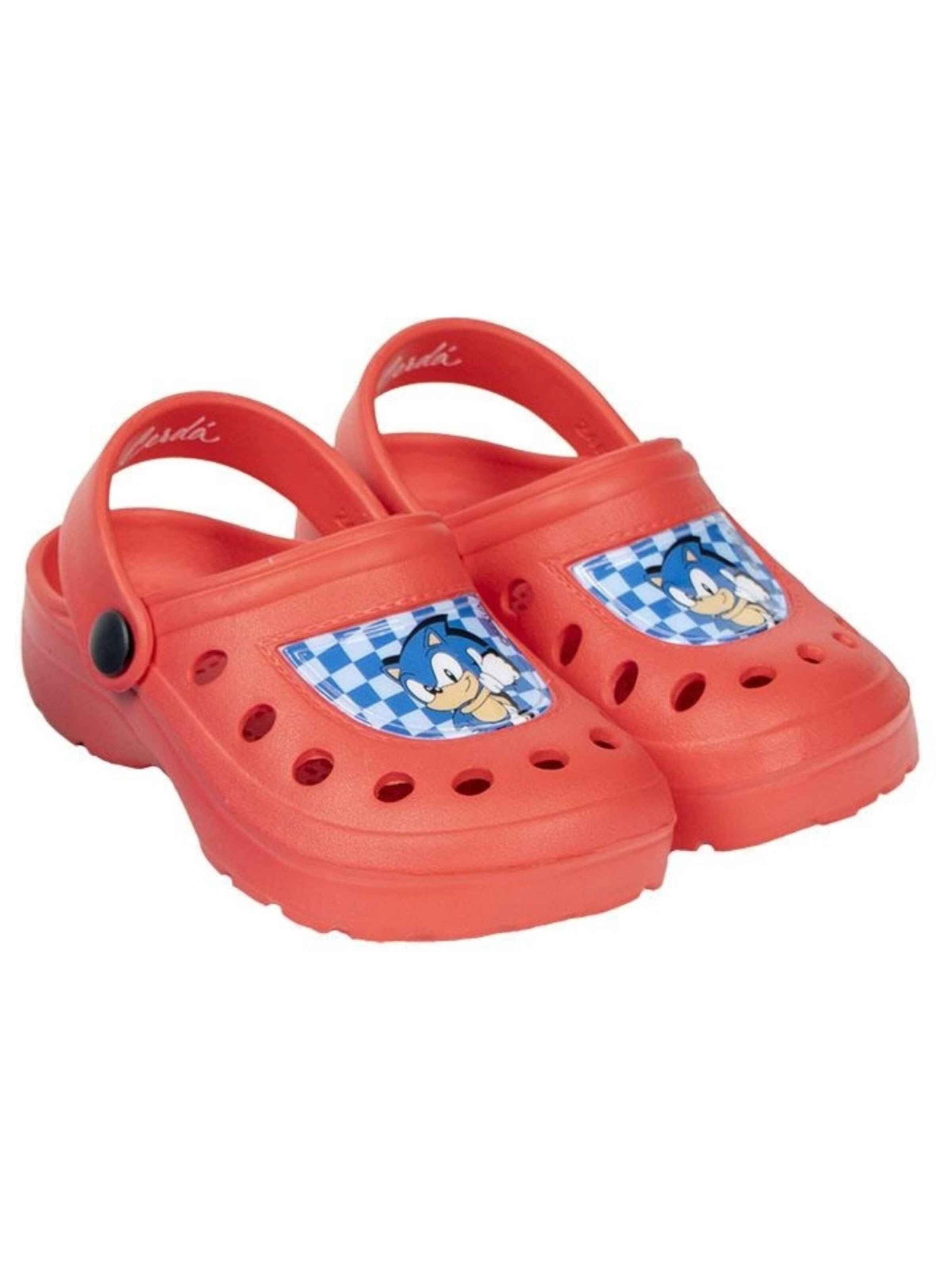 DISNEY Beach & Pool Shoes 'Sonic' in Red