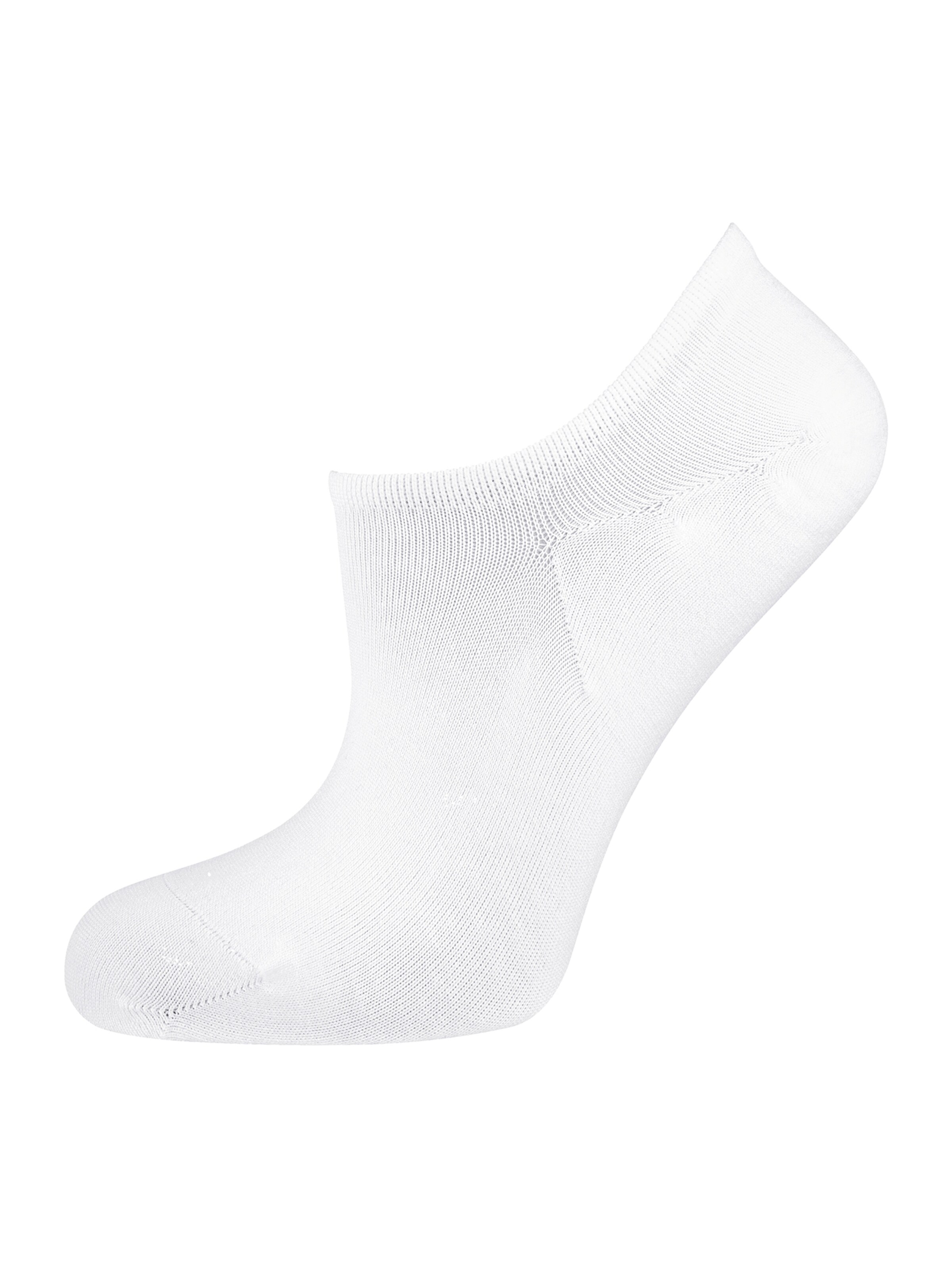 Nur Die Sokken ' Komfort ' in Wit: voorkant