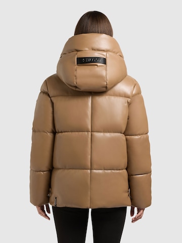khujo Kurtka zimowa 'Aurora' w kolorze brązowy