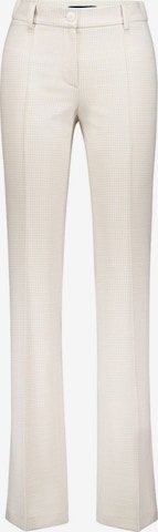 Gardeur Slim fit Trousers 'ZARIA3' in Beige: front