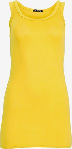 Easy Young Fashion Top in Yellow: front