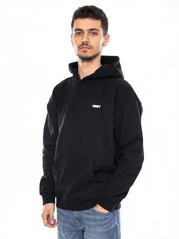 Obey Sweatshirt 'Bold Star Extra Heavy Hoof Fleece' i sort: forside