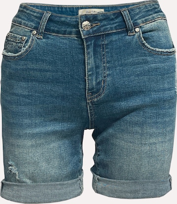 KOROSHI Slimfit Shorts in Blau: predná strana