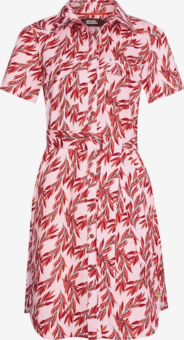 4funkyflavours Shirt Dress 'So-And-So' in Pink: front