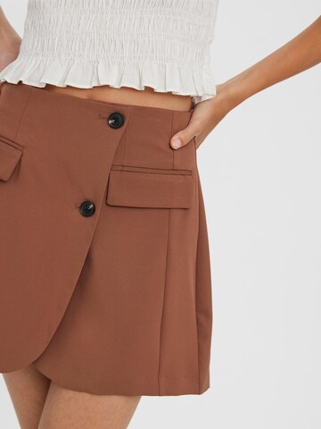 VERO MODA Skirt 'CAIT' in Brown