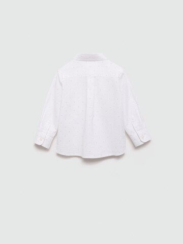 MANGO KIDS Regular fit Button Up Shirt in White