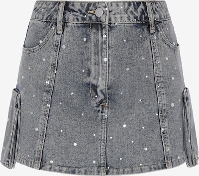 myMo at night Saia 'At Night' em 34 em cinzento denim, Vista do artigo