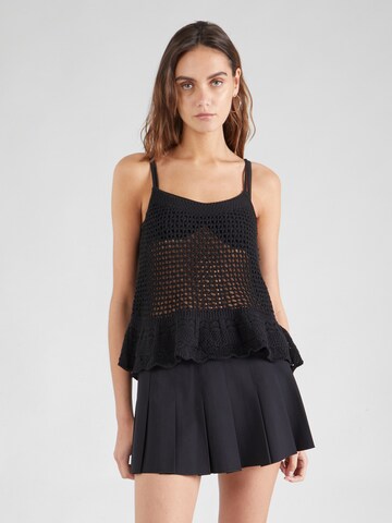 ONLY Knitted Top in Black: front