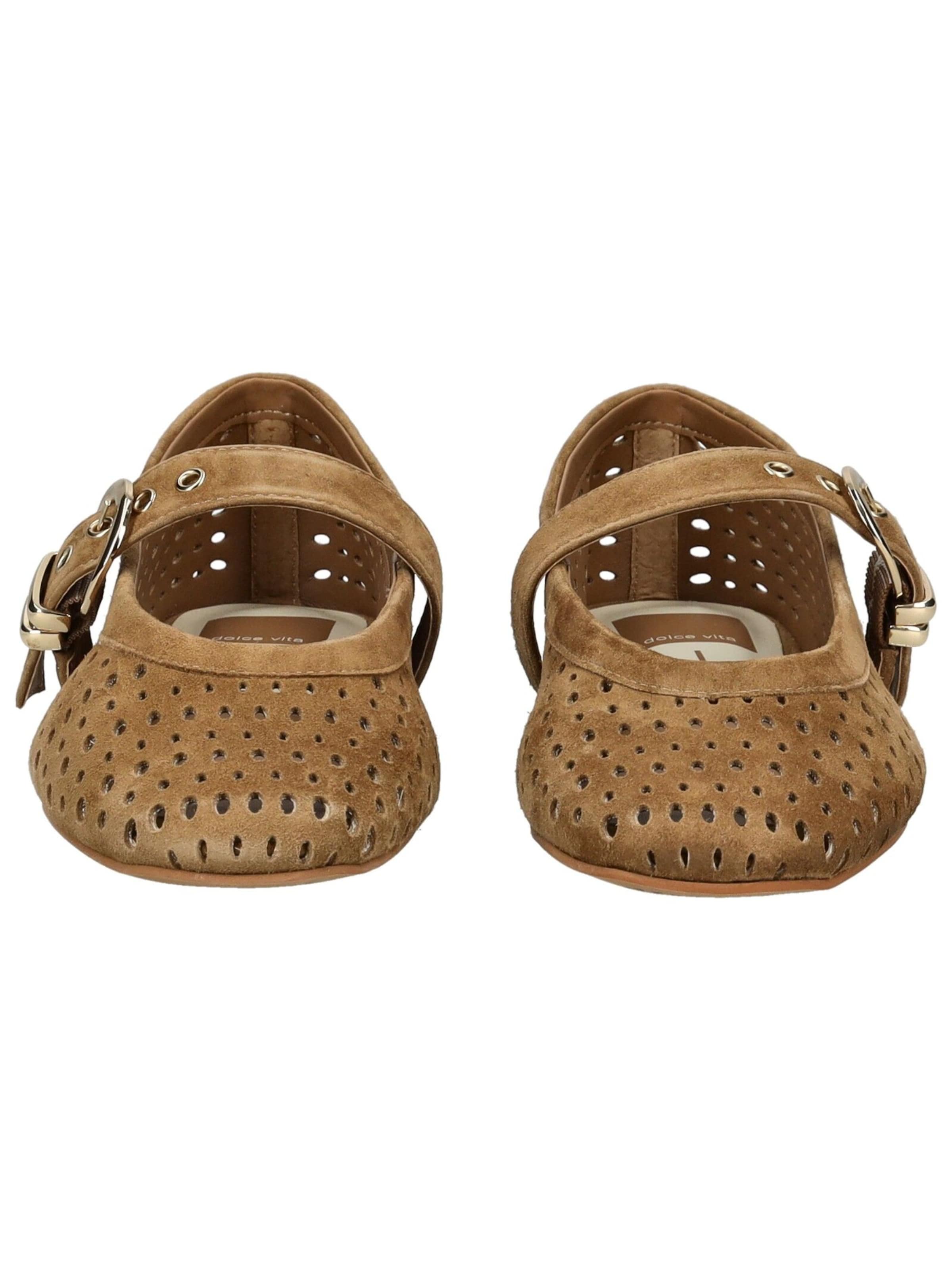 Ballerina con cinturino di Dolce Vita in marrone