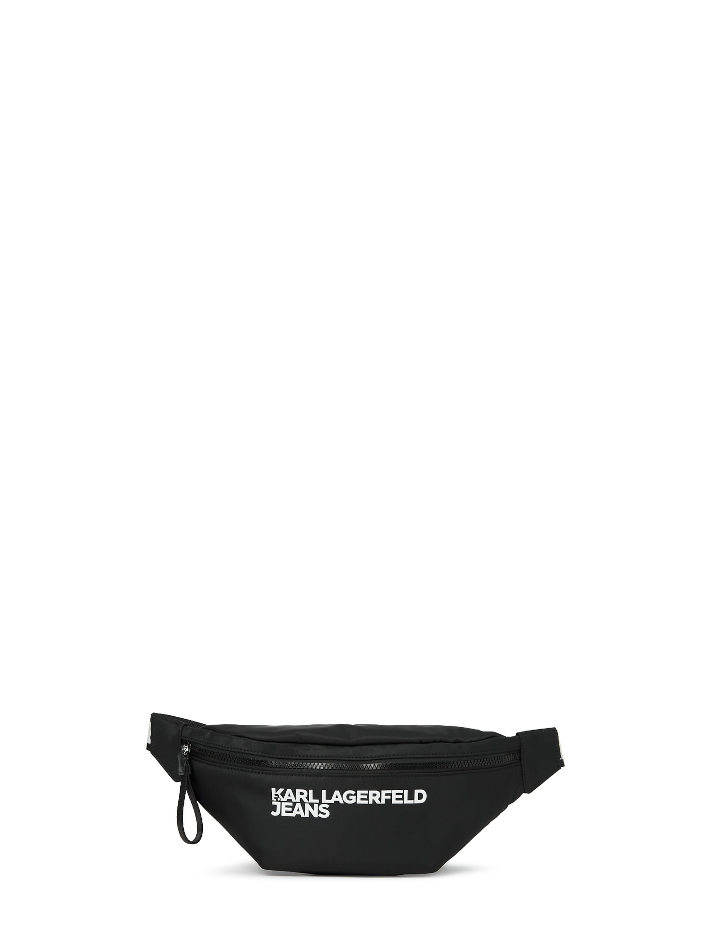 KARL LAGERFELD JEANS Belt bag in Black: front