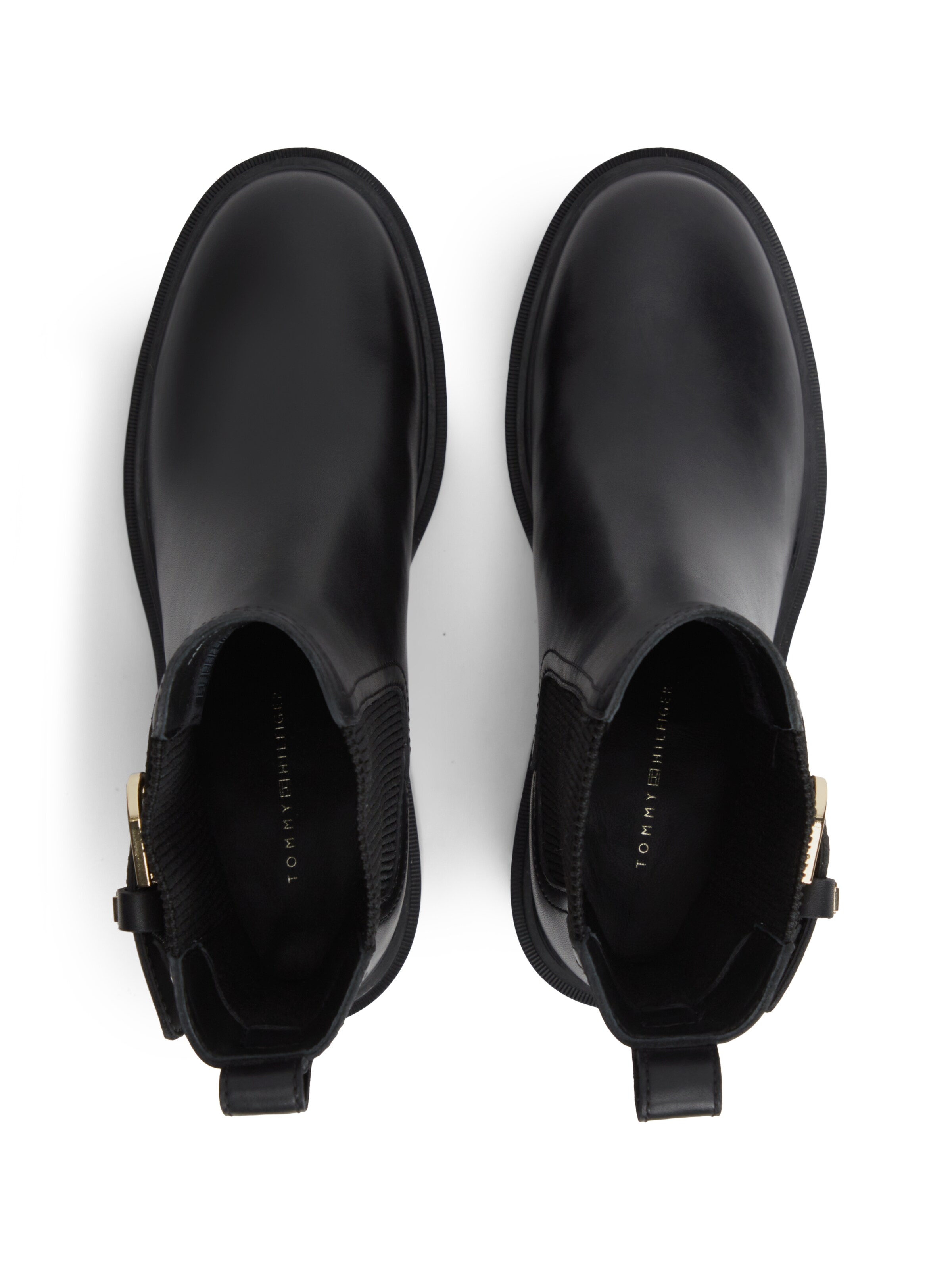 Ghete chelsea de la TOMMY HILFIGER pe negru