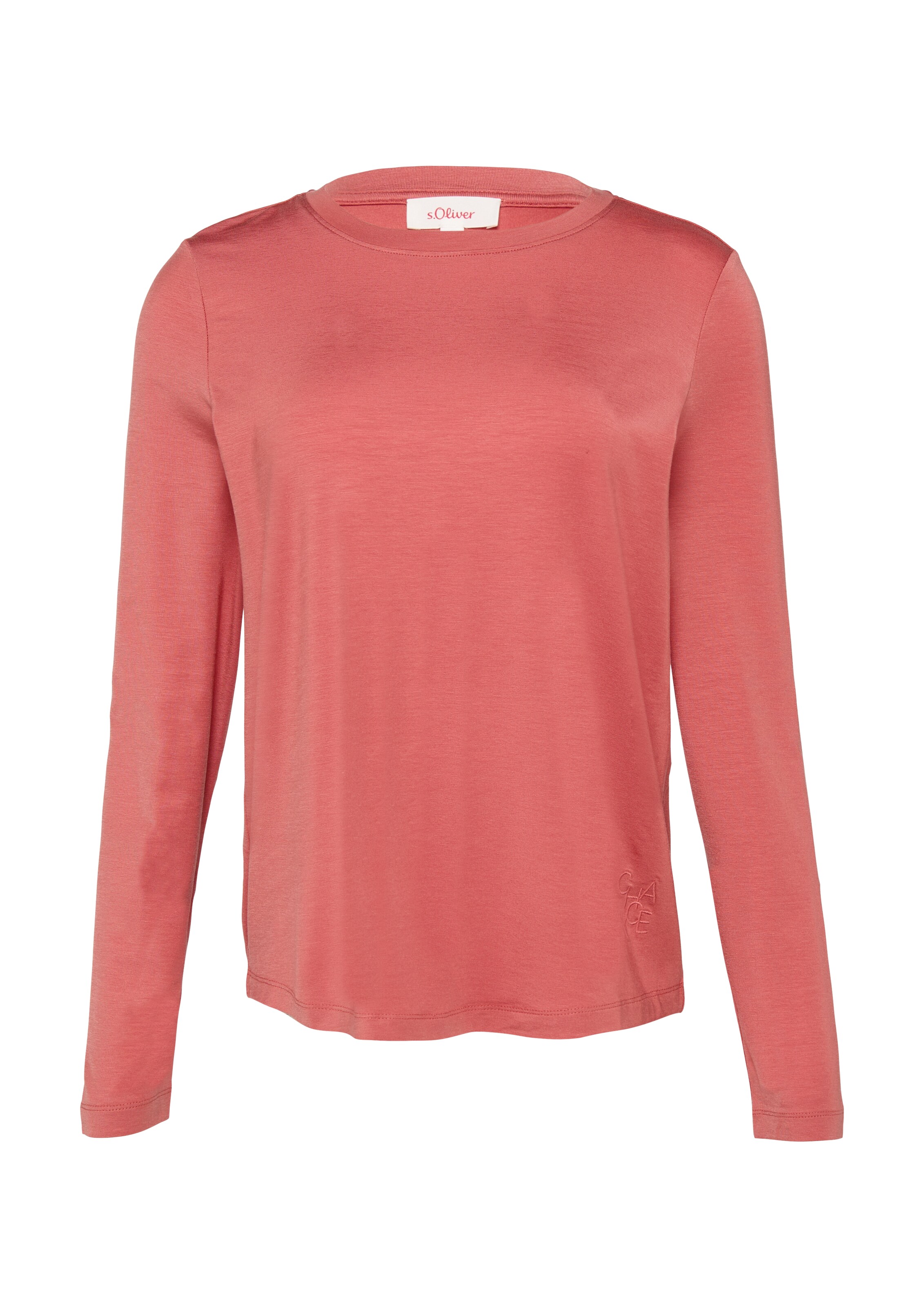 s.Oliver Shirt in Orange: Vorderseite