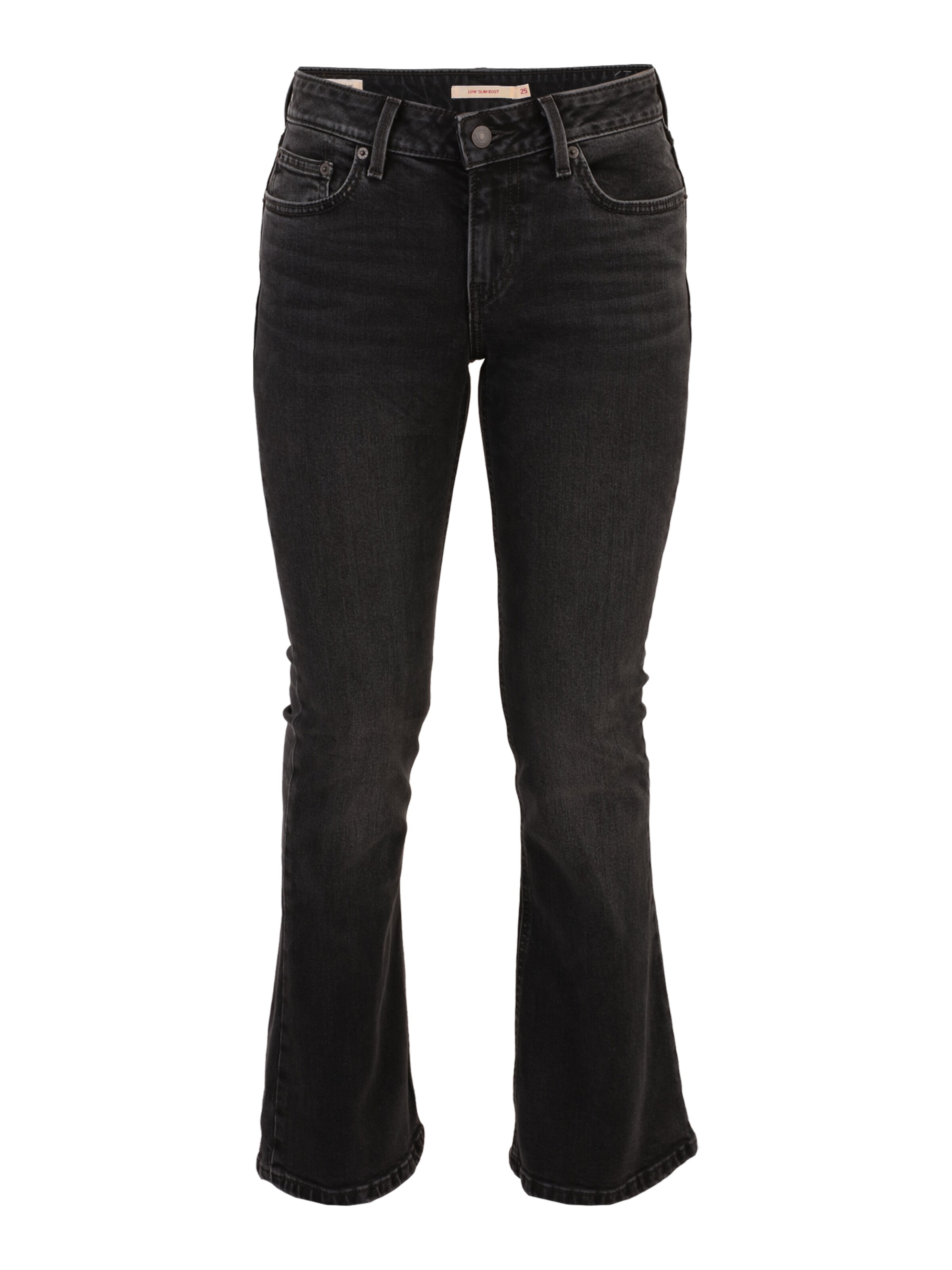 LEVI'S ® Jean 'LOW SLIM BOOT' en 25/29 en noir denim, Vue avec produit