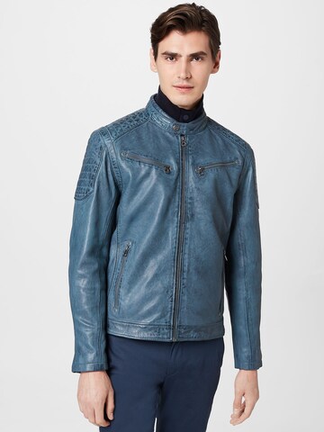 Gipsy Between-Season Jacket 'Chenno' in Blue: front