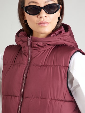 PIECES Vest 'PCBee' in Red