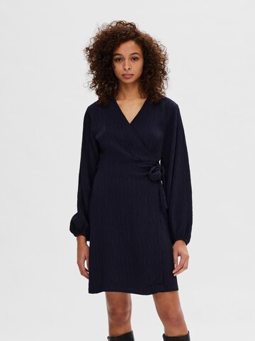 SELECTED FEMME Jurk in Blauw: voorkant