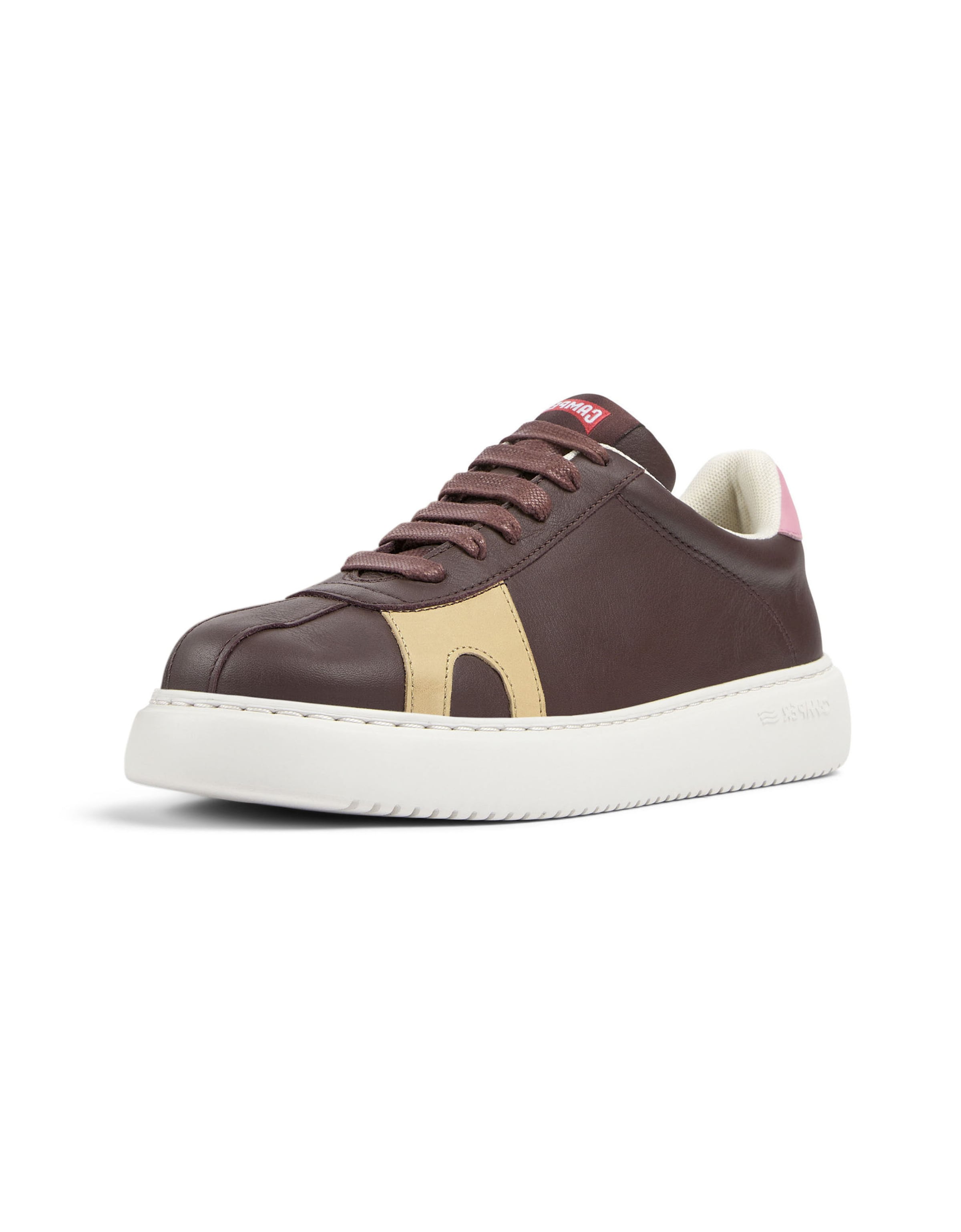 CAMPER Sneaker  ' Runner K21 Twins ' in Rot: Vorderseite