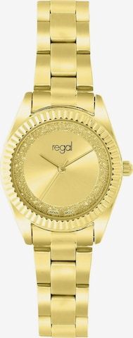 Lucardi Analoog horloge in Goud: voorkant