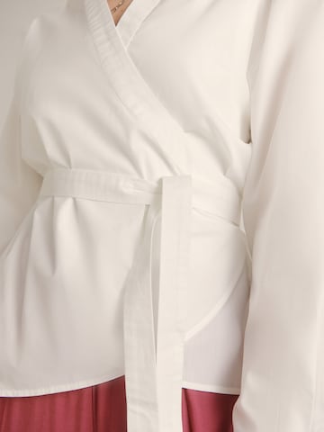 Guido Maria Kretschmer Women Блуза 'Nena' в бяло