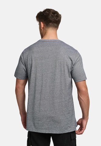 INDICODE JEANS Shirt 'Strib' in Grey