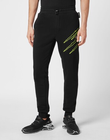 Plein Sport - regular Pantalón en negro: frente
