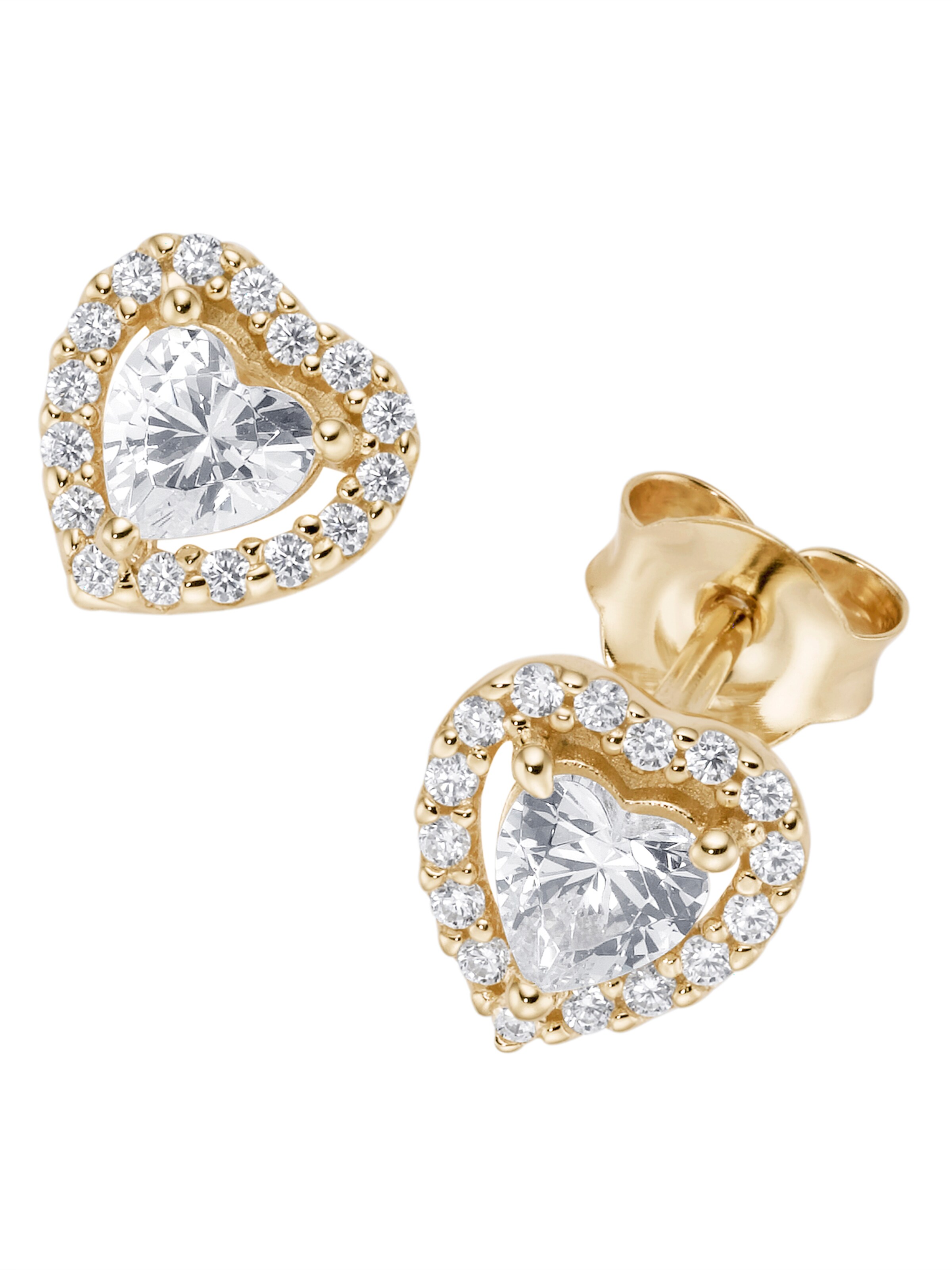 Orecchini in One Size Smart Jewel di colore oro, Visualizzazione prodotti