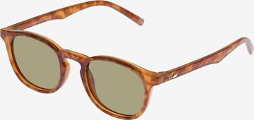 LE SPECS Солнцезащитные очки 'CLUB ROYALE' в Коричневый: спереди
