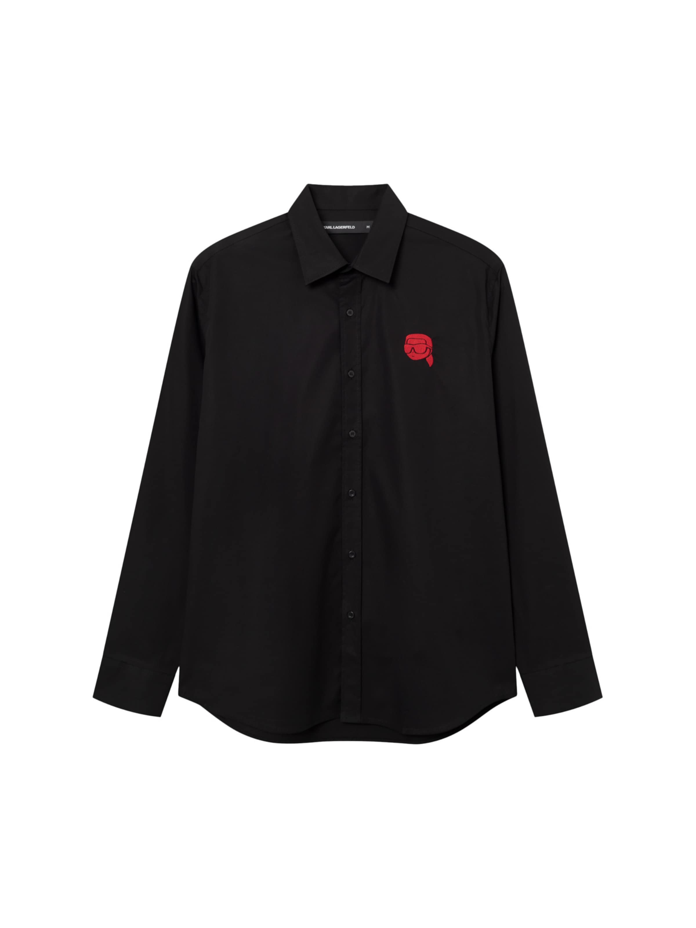 Karl Lagerfeld Chemise en rouge / noir, Vue avec produit