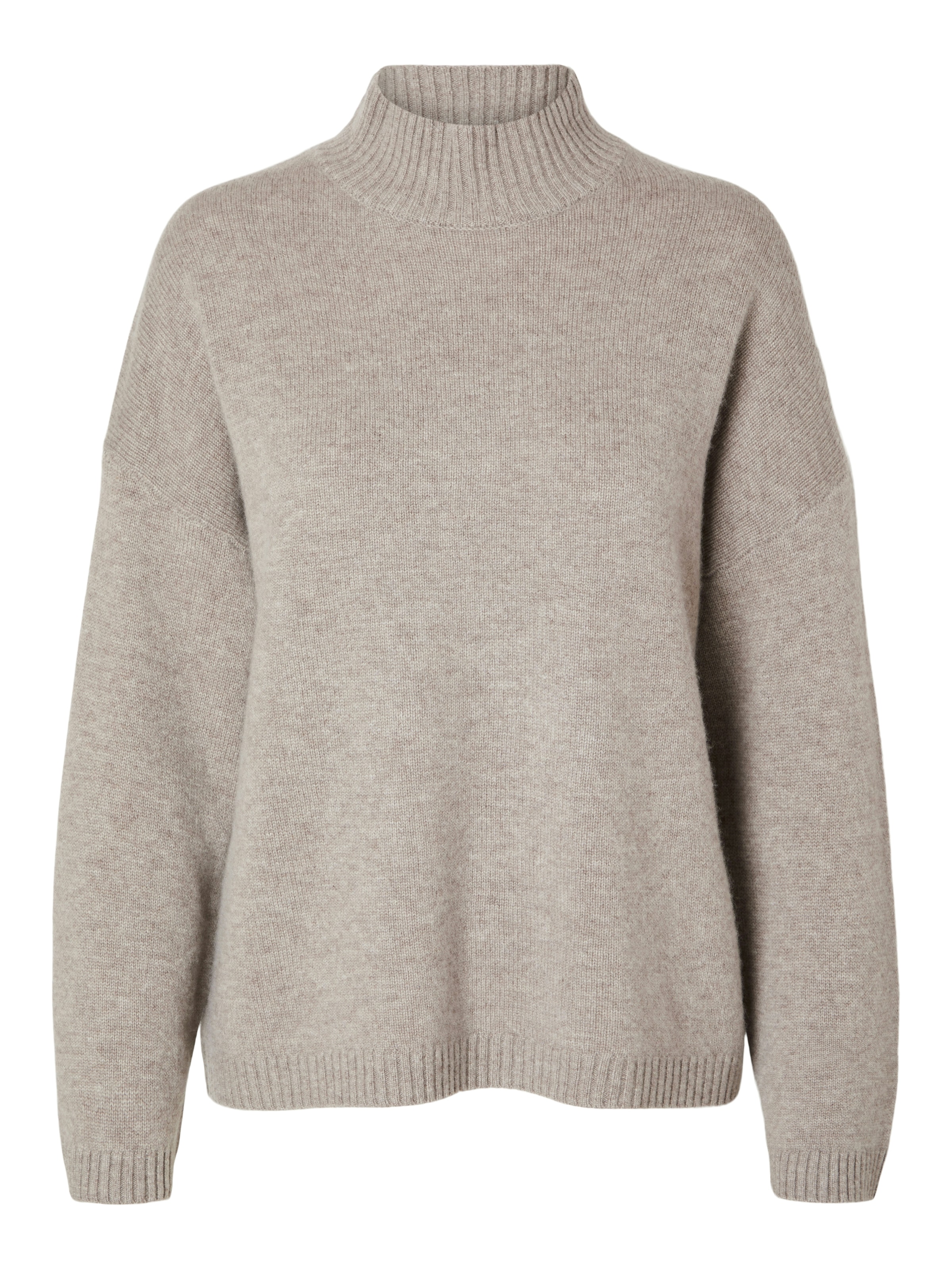 SELECTED Sweater 'SLFCILLE' in Beige: front