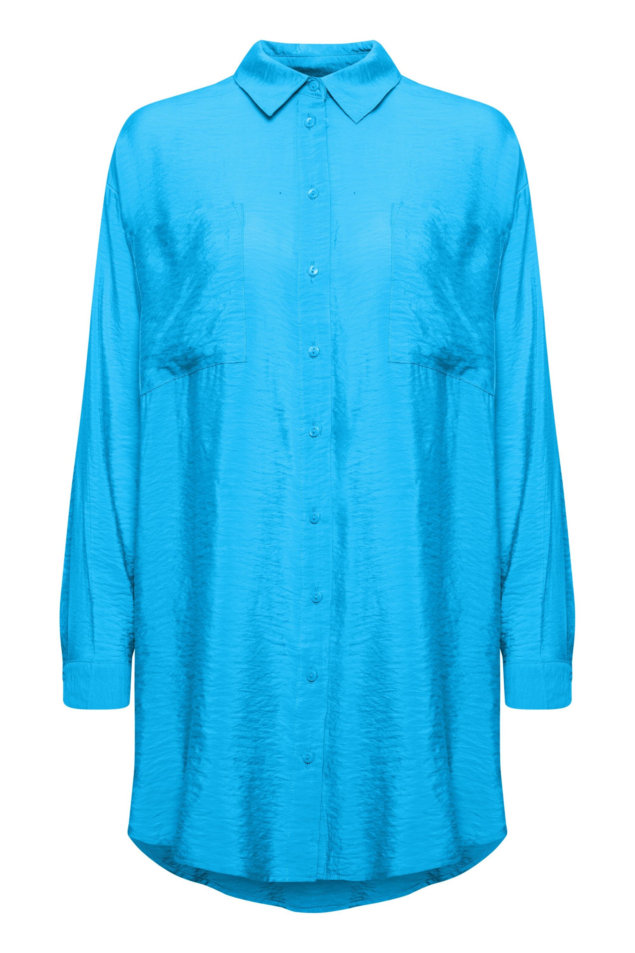 b.young Blouse 'Ihaliea' in Blue: front
