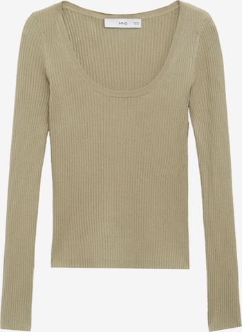 MANGO Neulepaita 'BAMBOLEO' värissä vihreä: etupuoli