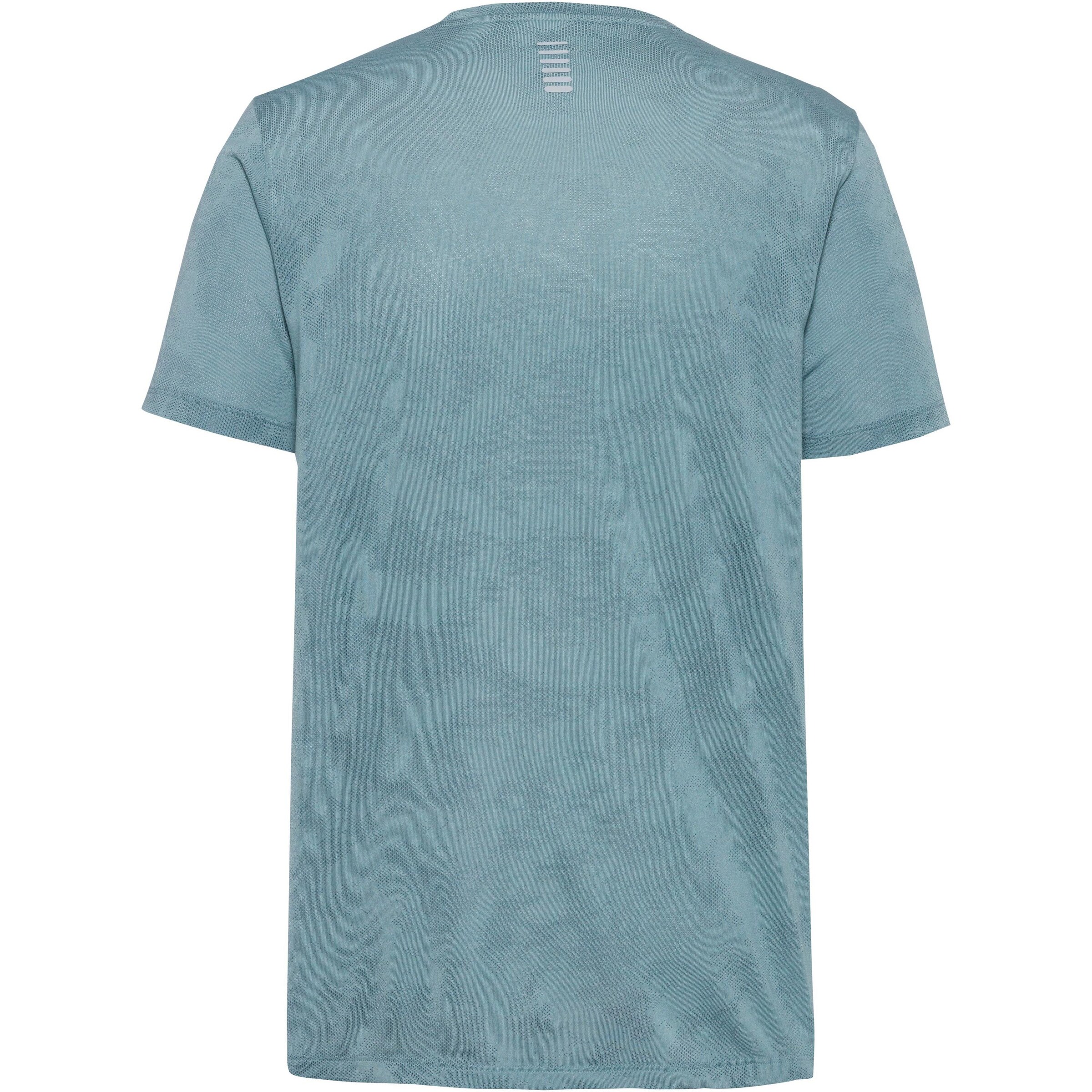 UNDER ARMOUR Performance shirt 'Launch Camo' in Green