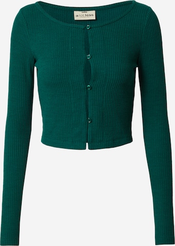 A LOT LESS - Camisa 'Ronja' em verde: frente