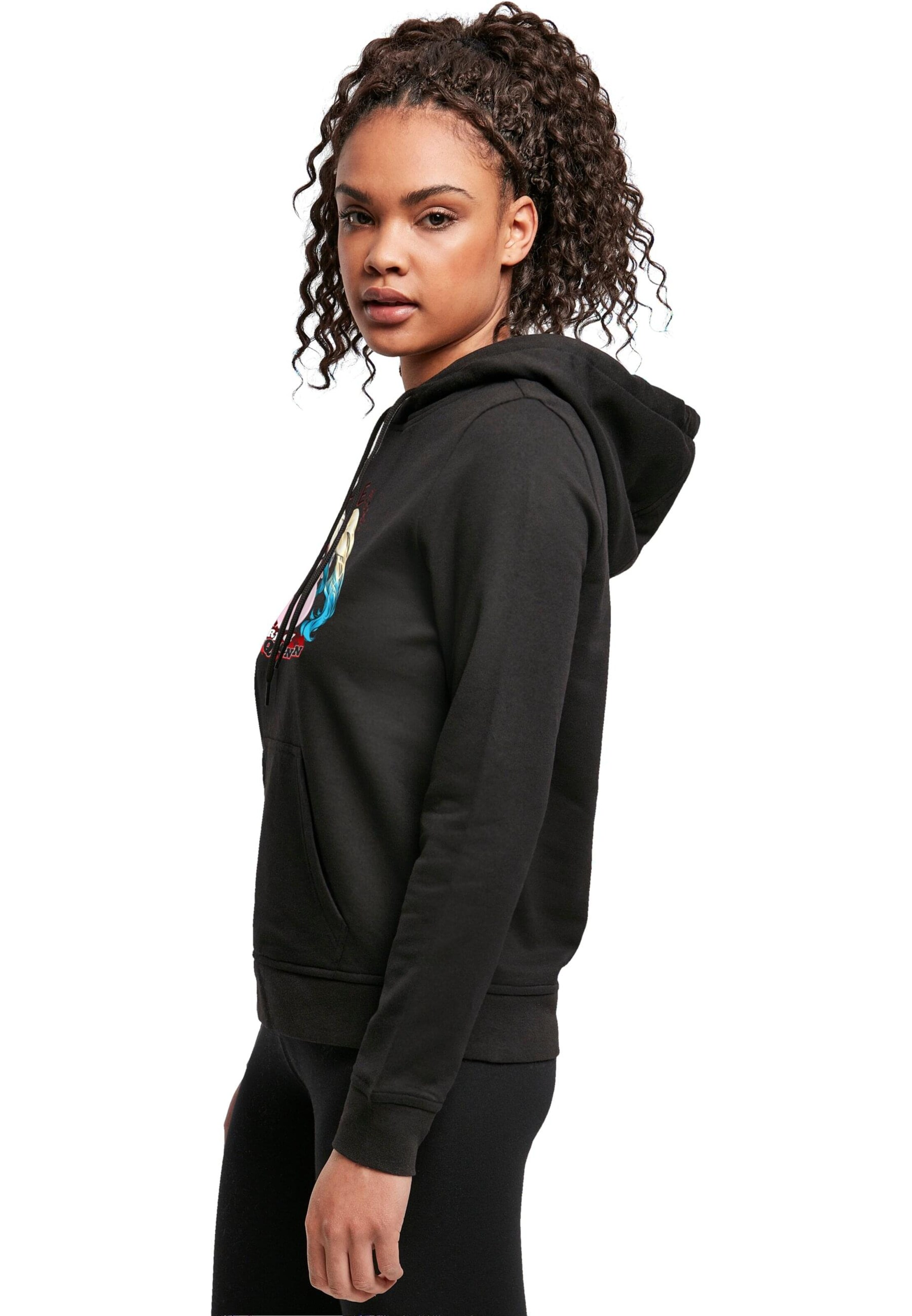 Sweat-shirt 'Batman - Harley Quinn Mad Love' ABSOLUTE CULT en noir