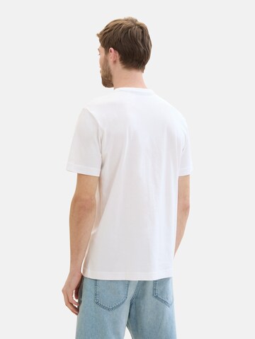 TOM TAILOR T-Shirt in Weiß
