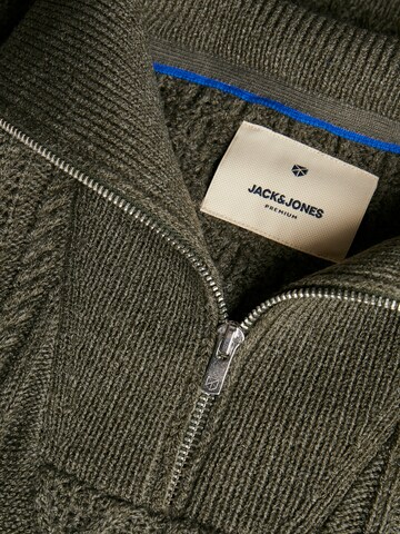 JACK & JONES Sweater 'JPRBLUNorth' in Green