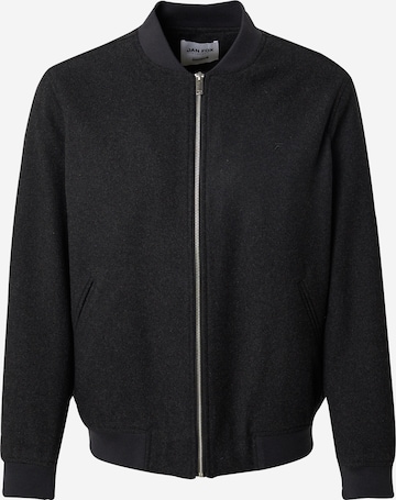 DAN FOX APPARELPrijelazna jakna 'Essential' - siva boja: prednji dio