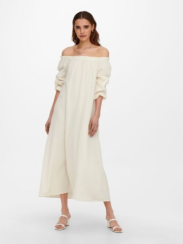 Robe ONLY en blanc : devant