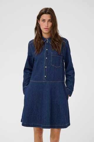 Robe 'PWAugustine' Part Two en bleu : devant