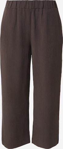 monari - Loosefit Calças em castanho: frente