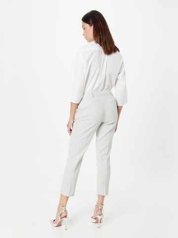 Dorothy Perkins Slim fit Trousers with creases 'Grazer' in Grey