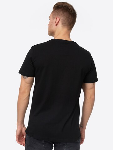 LONSDALE Μπλουζάκι 'Langsett' σε μαύρο