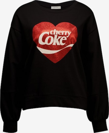 Deeluxe Sweatshirt 'Cherryna' in Black: front